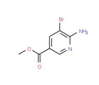 Methyl 6-amino-5-bromonicotinate (CAS 180340-70-9) - chemical structure image