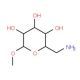 Methyl 6-amino-deoxy-galactoyranoside (CAS 5155-47-5) - chemical structure image
