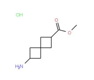 methyl 6-aminospiro[3.3]heptane-2-carboxylate hydrochloride - chemical structure image