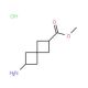 methyl 6-aminospiro[3.3]heptane-2-carboxylate hydrochloride - chemical structure image