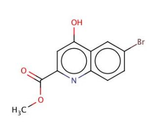 Methyl 6-bromo-4-hydroxyquinoline-2-carboxylate - chemical structure image