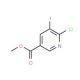 Methyl 6-chloro-5-iodonicotinate (CAS 365413-29-2) - chemical structure image