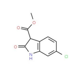 Methyl 6-chlorooxoindoline-3-carboxylate (CAS 151056-78-9) - chemical structure image
