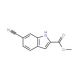 Methyl 6-cyano-1H-indole-2-carboxylate - chemical structure image