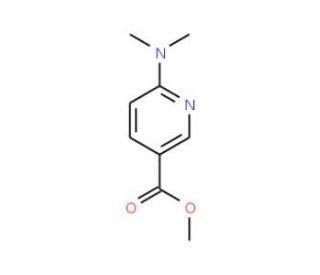 Methyl 6-dimethylaminonicotinate (CAS 26218-81-5) - chemical structure image