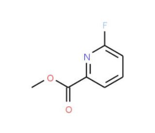 Methyl 6-fluoropyridine-2-carboxylate (CAS 455-71-0) - chemical structure image