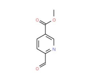 Methyl 6-formylnicotinate (CAS 10165-86-3) - chemical structure image