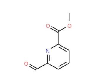 Methyl 6-formylpicolinate (CAS 69950-65-8) - chemical structure image