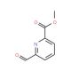 Methyl 6-formylpicolinate (CAS 69950-65-8) - chemical structure image