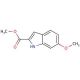 Methyl 6-methoxy-2-indolecarboxylate (CAS 98081-83-5) - chemical structure image