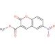 Methyl 6-nitro-2-oxo-2H-chromene-3-carboxylate (CAS 91059-67-5) - chemical structure image