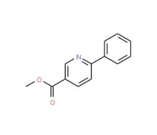 Methyl 6-phenylpyridin-3-ylcarboxylate (CAS 4634-13-3) - chemical structure image