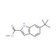 Methyl 6-tert-butyl-1H-indole-2-carboxylate - chemical structure image