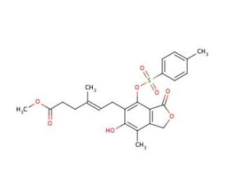 Methyl 6&prime;-Desmethyl-4&prime;-tosylmycophenolate (CAS 171808-04-1) - chemical structure image