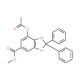 Methyl 7-(acetyloxy)-2,2-diphenyl-1,3-benzodioxole-5-carboxylate - chemical structure image