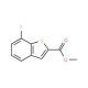 Methyl 7-fluoro-1-benzothiophene-2-carboxylate (CAS 550998-54-4) - chemical structure image