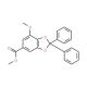 Methyl 7-methoxy-2,2-diphenyl-1,3-benzodioxole-5-carboxylate 的分子结构, CAS编号: 102706-14-9 Methyl 7-methoxy-2,2-diphenyl-1,3-benzodioxole-5-carboxylate (CAS 102706-14-9) - chemical structure image