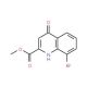 Methyl 8-bromo-4-hydroxyquinoline-2-carboxylate (CAS 942227-30-7) - chemical structure image