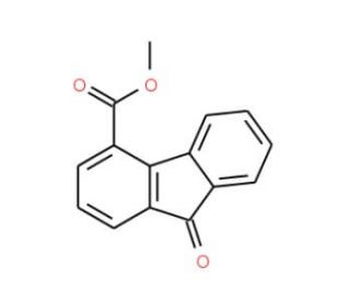 Methyl 9-oxo-9H-fluorene-4-carboxylate (CAS 4269-19-6) - chemical structure image