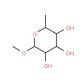 Methyl a-D-fucopyranoside (CAS 1128-40-1) - chemical structure image