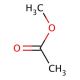 Methyl acetate 的分子结构, CAS编号: 79-20-9 Methyl acetate (CAS 79-20-9) - chemical structure image