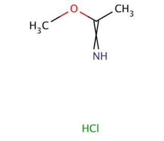 Methyl acetimidate hydrochloride (CAS 14777-27-6) - chemical structure image