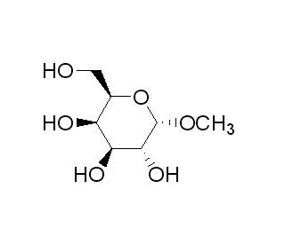 Methyl &alpha;-D-galactopyranoside (CAS 3396-99-4) - chemical structure image