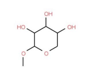 Methyl &alpha;-D-xylopyranoside (CAS 91-09-8) - chemical structure image