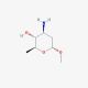 Methyl-α-L-acosamine 的分子结构, CAS编号: 54623-23-3 Methyl-α-L-acosamine (CAS 54623-23-3) - chemical structure image