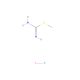 Methyl aminomethanimidothioate hydroiodide (CAS 4338-95-8) - chemical structure image