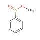 Methyl benzenesulfinate (CAS 670-98-4) - chemical structure image