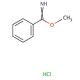 Methyl benzimidate hydrochloride (CAS 5873-90-5) - chemical structure image