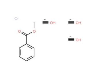 (Methyl benzoate)tricarbonylchromium (CAS 12125-87-0) - chemical structure image