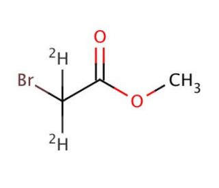 Methyl bromoacetate-2,2-D2 (CAS 163886-16-6) - chemical structure image