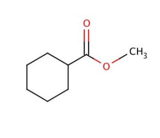 Methyl cyclohexanecarboxylate (CAS 4630-82-4) - chemical structure image