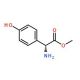Methyl D-(−)-4-hydroxy-phenylglycinate (CAS 37763-23-8) - chemical structure image