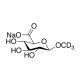 Methyl-d3 β-D-glucuronide sodium salt (CAS 58189-74-5) - chemical structure image