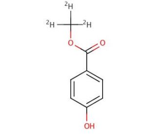 Methyl-d3 Paraben - chemical structure image