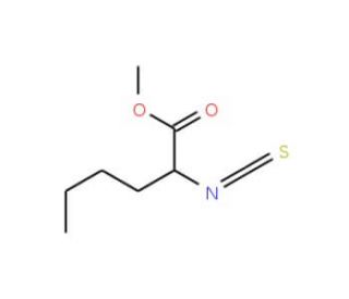 Methyl DL-2-isothiocyanatocaproate (CAS 206761-73-1) - chemical structure image