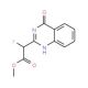 methyl fluoro(4-oxo-3,4-dihydroquinazolin-2-yl)acetate - chemical structure image