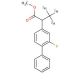 Methyl Flurbiprofen-d3 - chemical structure image