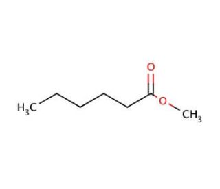 Methyl hexanoate (CAS 106-70-7) - chemical structure image