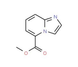 Methyl imidazo[1,2-a]pyridine-5-carboxylate (CAS 88047-55-6) - chemical structure image