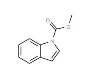 Methyl indole-1-carboxylate (CAS 39203-20-8) - chemical structure image