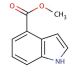 Methyl indole-4-carboxylate (CAS 39830-66-5) - chemical structure image