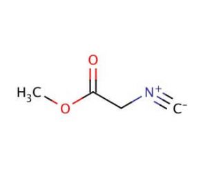 Methyl isocyanoacetate (CAS 39687-95-1) - chemical structure image