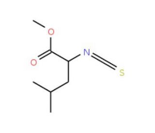 Methyl L-2-isothiocyanato-4-methylvalerate (CAS 21055-43-6) - chemical structure image