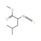 Methyl L-2-isothiocyanato-4-methylvalerate (CAS 21055-43-6) - chemical structure image