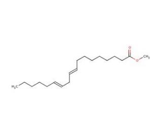 Methyl linolelaidate (CAS 2566-97-4) - chemical structure image