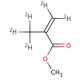 Methyl methacrylate-d5 (CAS 55935-46-1) - chemical structure image